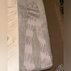Tie Dye Victoria’s Secret PINK Tank Top and Leggings